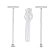 Corning 7722-7 PYREX Dounce Non-Sterile Tissue Grinder With Two Pestles, 7mL Capacity, 15mm OD x 117mm Length Mortar Tube