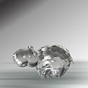 Crystal Hippo 2.75" #132