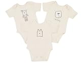 from Lollipop Lane Lollipop Lane Out to Dry Body Suits 3-6 months (3-Pack) (Model OD-BS)