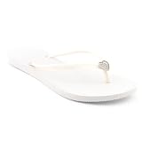 Womens Havaianas Slim Crystal Heart Sandals