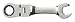 Gear Wrench 9551 10mm Stubby Flex Ratcheting Wrench