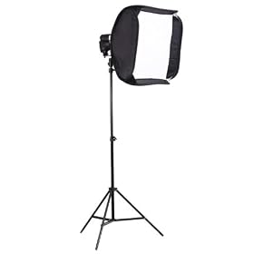 20/50cm Portable Softbox for Speedlite + Light Stand