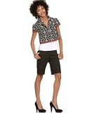 Marc Ecko - Ecko Red Cropped Brocade Jacket, Lace Flirty Tank & Bermuda Short