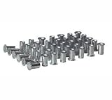 Rivet Nut Flat Head Aluminium M5 x 0.8mm (0.5-2.5mm Cap) Pack of 50