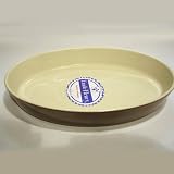 EMILE HENRY - Plat sabot ovale 36 cm N°5 terre Rustique brun*
