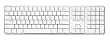 Apple Wireless Keyboard (White) - Bluetooth
