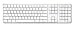 Apple Wireless Keyboard (White) - Bluetooth