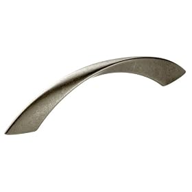 Amerock BP24002-AN Galleria Signature Pull, 128 mm Center, Antique Nickel