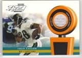 2002 Playoff Piece of the Game Materials #22 Fred Taylor - Jacksonville Jaguars (Piece of Authentic Game-Worn Jersey) (Football Cards)