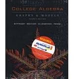 College Algebra plus MyMathLab Student Access Kit for College Algebra: Graphs and Models (4th Edition)