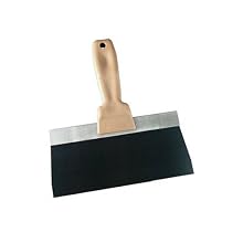 Goldblatt G05648 Blue Steel Taping Knife, Plastic Handle, 8-Inch