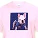 French Bulldog Puppy - Toddler Light-Pink-T-Shirt (3T)