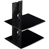 Buy Cheetah Mounts AS2B 2 Shelf LCD, LED, Plasma TV Wall Mount Bracket W  Cable Management System... 