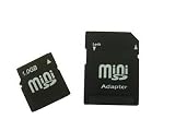 31Ydudec8cL. SL160  1GB MiniSD Secure Digital Card 1G For Mini SD 1G Nokia with Adapter