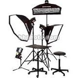 Norman MLKIT-2 2000 total watt second 4 Light Deluxe Studio Portrait Kit