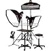 Norman MLKIT-2 2000 total watt second 4 Light Deluxe Studio Portrait Kit