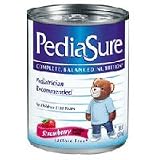 Pediasure Liquid Complete Balanced Nutrition, Strawberry, #51810 - 8 Oz / Can, 24 / Case