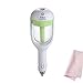 Doopro (TM) Car Air Purifier Portable Essential Oil Diffuser Aromatherapy Humidifier with Ultrasonic Cool Mist Aroma Humidifier Diffusers and Waterless Auto Shut-off with Car Charger (Green)