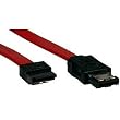 Tripp Lite P952-18I eSATA to SATA Signal Cable, 7P-M/7P-M - 18in