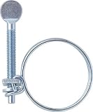 TRUSCO 指ネジ式ワイヤバンド 締付径28~33mm 10個入 TWBN33