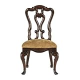 Stanley Furniture Grand Continental Florentine Fabric Side Chair in Antique ....
