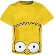 Bioworld Youth The Simpsons Bart Face T-shirt