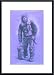 Art Poster Metal Framed Print - THE CREWMAN - Artist: GIL COHEN- Poster Size: 12 X 20