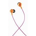 Roxy In-Ear Headphones - Orange/Pink (REF250OP)