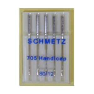Self Threading Sewing Machine Needles # 80 (5pk)