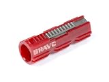 Bravo Airsoft Extreme Toughness Polycarbonate Piston Body with 10 Metal Teeth