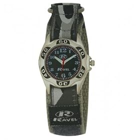 Ravel - R1507.04 - Montre Enfant - Quartz - Analogique - Bracelet Nylon Multicolore