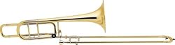 Bach 50B Series Professional Bass Trombone (50BOG Gold Brass Bell Open Wrap)
