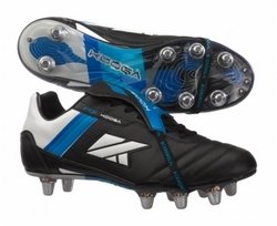Chaussures de rugby Nuevo FTX LCST SG par Kooga Noir/Blanc/bleu. - 9