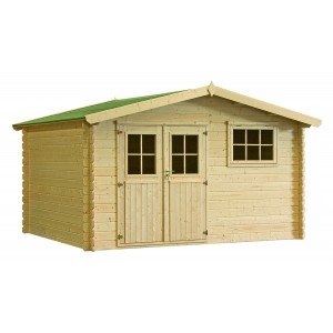Bear County abri de jardin 28 mm  12m2 380 x 325 cm
