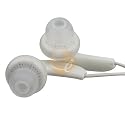White Universal Stereo Soft Gel Headset Earbud 3.5mm for Ipod Touch Itouch, Nano, Shuffle, Classic, Video MP3 Player