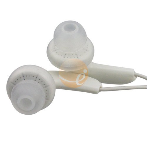 iPod iPhone MP3 Earbud Stereo Headphones – Cloud White