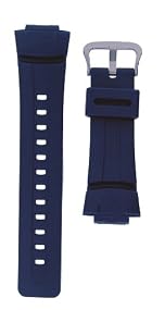 Casio Genuine Replacement Strap for G Shock Watch Model G-100-2b, G-2310-2v, G-2400-2v, G-100-2bv