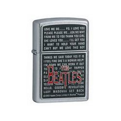 Street Chrome, Beatles Song Emblem (ZI20592) Category: Miscellaneous Lighters