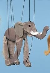 Sunny Puppets Elephant Marionette