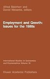 Employment and growth : issues for the 1980's