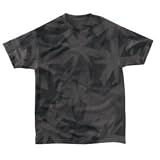 Almost Full Asterisk Spray T-Shirt Black Size Large