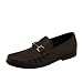 Natazzi Italian Napa Calfskin Leather Shoes Hand Made Men's Slip-On Loafer Model Firenze L-310 Brown
