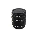Set de bagues allonges automatiques pour Canon EOS EF/AF - *3 pi�ces : 13 mm, 21 mm, 31 mm* Ba�onnette - pour Canon EOS Canon EOS 1D C, 1D X, 1D Mark I-IV, 1Ds Mark I-III, 5D Mark I-III, 6D 7D 60D 50D 40D 30D 20D 10D 1100D 1000D 650D 600D 550D 500Dpar Delamax