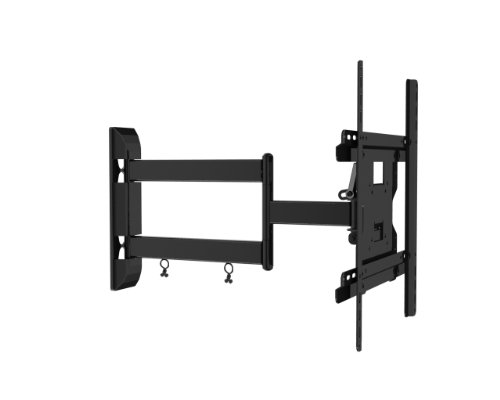 Rocelco VMDA Medium Double Articulated TV Mount for TV Up to 42 Inches (Black)