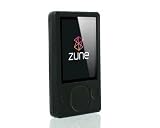 PCMICROSTORE Brand (2nd Generation) Microsoft Zune 80GB Premium Silicone Skin Case with 14 Adjustable Sports Armband - 9 Color Choices