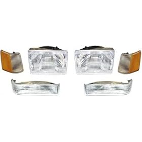 1997-1998 Jeep Grand Cherokee 6 Piece Light Set