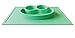 3D Silicone Happy Frog Face Placemat + Plate NEW Smaller Size for Baby and Toddlers