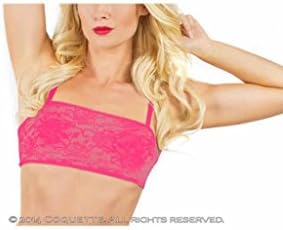 Evaley Luxury Lingerie Women's Bralettes One Size Neon Pink
