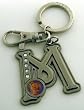 Tinker Bell Letter M Pewter Key Chain