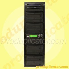 Produplicator 9 SATA Burner DVD CD Duplicator Machine (Standalone Audio Video Copy Tower, Disc Duplication Device)